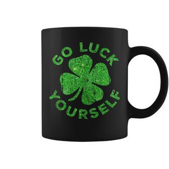 Go Luck Yourself St Patrick Day Coffee Mug - Monsterry