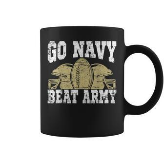 Go Navy Beat Army America's Football Game Day Helmet Coffee Mug - Monsterry AU