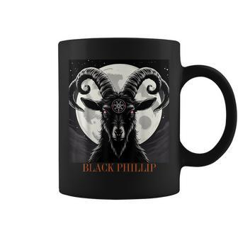 The Goat Baphomet Black Phillip Coffee Mug - Monsterry