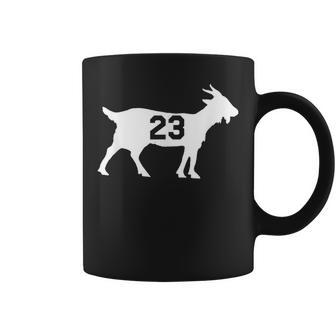 Goat Greatest Of All Time 23 Carolina Blue Coffee Mug - Monsterry UK