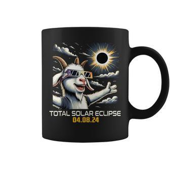 Goat Selfie Solar Eclipse Coffee Mug - Monsterry UK
