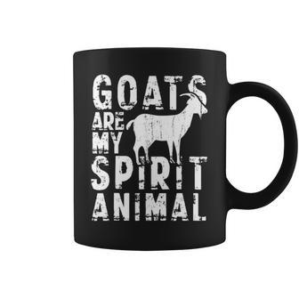 Goat Are My Spirit Animal Lover Coffee Mug | Mazezy
