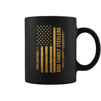 God Family Slers Pro Us Flag Father's Day Dad Coffee Mug | Crazezy DE