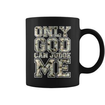Only God Can Judge Me 100 Dollar Hiphop Christmas Coffee Mug - Monsterry DE