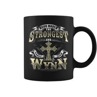 God Made The Stronggest And Named Them Wynn Coffee Mug | Mazezy