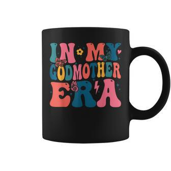 In My Godmother Era Groovy Retro Mommy Mama Mother's Day Coffee Mug - Seseable
