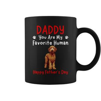 Golden Doodle Daddy You Are My Favorite Human Father's Day Coffee Mug - Thegiftio UK