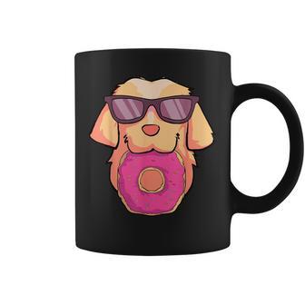 Golden Retriever Dog Donuts Party Girls Coffee Mug - Monsterry CA