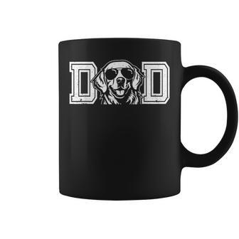 Golden Retriever Dog Owner Dad For Father's Day Coffee Mug - Monsterry UK
