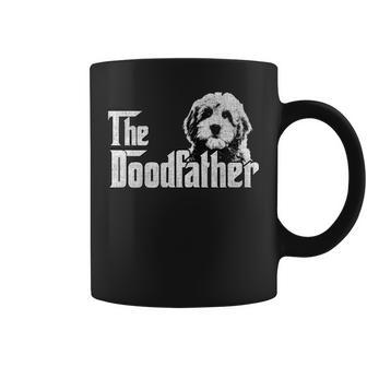 Goldendoodle Dad The Doodfather Coffee Mug | Crazezy