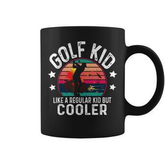Golf Kid Like A Regular Kid Young Golfer And Golfing Coffee Mug - Thegiftio UK