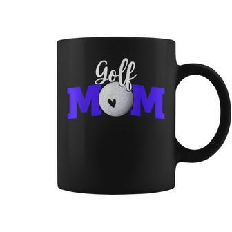Golf Mom Cute Letter Print Cute Mother's Day Coffee Mug - Monsterry AU