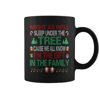 Gonna Go Lay Under Tree To Remind My Family Humorous Xmas Coffee Mug - Monsterry