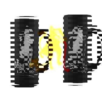 Good Dog Basquiats Graffiti Rockstar Abstracto Expresión Arte Taza de café - Regaloses