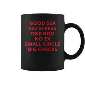 Good Sex No Stress One Boo Coffee Mug - Monsterry