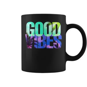 Good Vibes Positive Vibes Only Coffee Mug - Monsterry AU