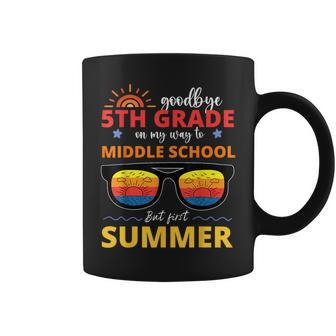 Goodbye 5Th Grade Graduation To Middle School Hello Summer Coffee Mug - Monsterry CA