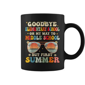 Goodbye Elementary Graduation To Middle School Hello Summer Coffee Mug - Seseable