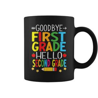Goodbye First Grade Hello Second Grade Graduation 2024 Coffee Mug - Monsterry