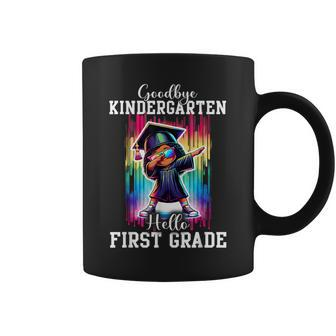 Goodbye Kindergarten Hello 1St Grade Graduate Black Girl Coffee Mug - Seseable