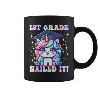 Graduation 1St Grade Unicorn Nailed It Girls Grad Magical Coffee Mug | Mazezy UK