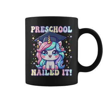 Graduation Preschool Unicorn Nailed It Pre-K Girls Grad Coffee Mug - Monsterry