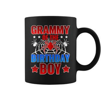 Grammy Of The Birthday Boy Costume Spider Web Party Grandma Coffee Mug - Thegiftio UK