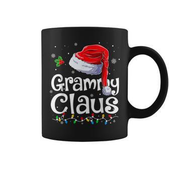 Grammy Claus Xmas Santa Matching Family Christmas Pajamas Coffee Mug - Seseable