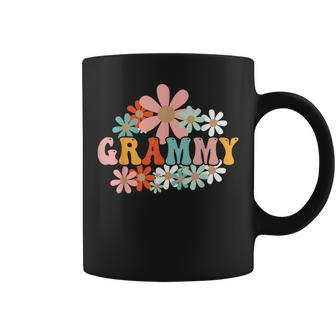 Grammy One Thankful Grammy Thanksgiving Christmas Groovy Coffee Mug - Monsterry CA