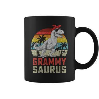 Grammysaurus T Rex Dinosaur Grammy Saurus Mother's Family Coffee Mug - Monsterry DE