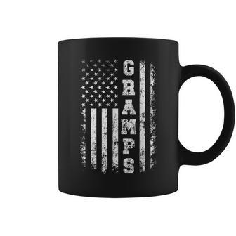 Gramps Patriotic American Flag Father's Day Grandpa Family Coffee Mug - Seseable