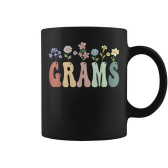 Grams Wildflower Floral Grams Coffee Mug - Seseable