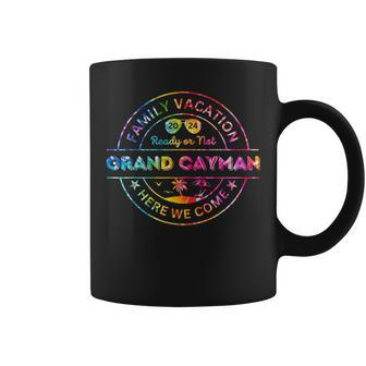 Grand Cayman 2024 Tie Dye Family Vacation Matching Vacay Coffee Mug - Monsterry CA
