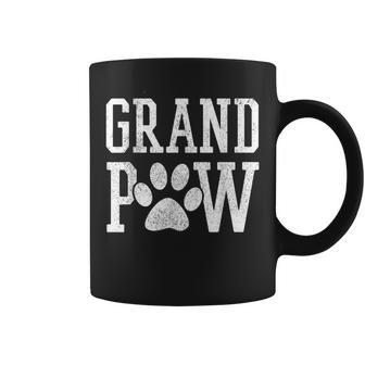 Grand Paw Grandpa Dog Lover Father's Day Coffee Mug - Monsterry CA