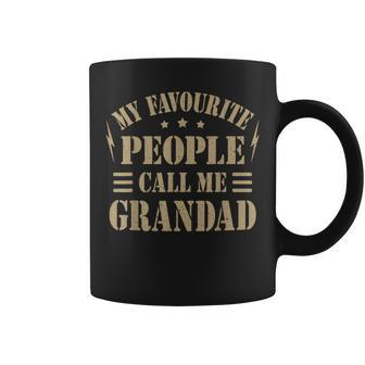 Grandad From Grandchildren For Grandad Fathers Day Coffee Mug - Monsterry DE
