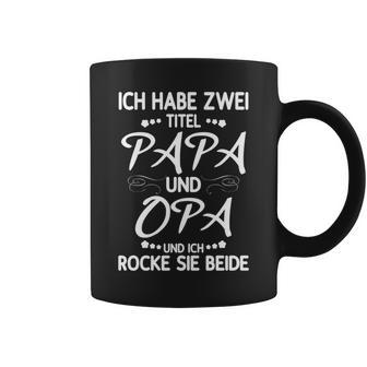 Granddaughter Grandma Weltbester Ich Habe Zwei Titel Papa Und Opa Tassen - Geschenkecke