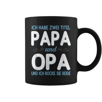 Granddaughter Oma Weltbester Ich Habe Zwei Titel Papa Und Opa Tassen - Geschenkecke