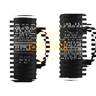 Grandfather From Grandchildren To Granddad Mischief Grandad Coffee Mug - Thegiftio UK