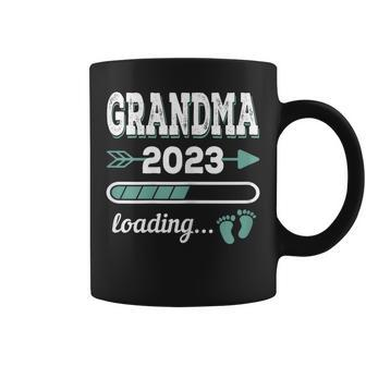 Grandma 2023 Loading Grandmother Grandma-To-Be Grandparents Coffee Mug - Monsterry DE