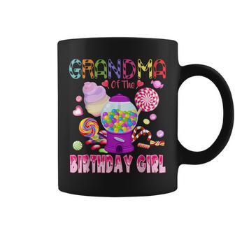 Grandma Of The Birthday Girl Candyland Candy Birthday Coffee Mug - Monsterry