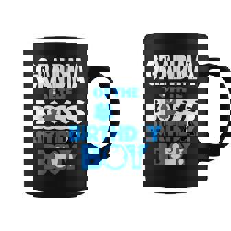 Grandma Of The Boss Birthday Boy Baby Decorations Coffee Mug - Thegiftio UK