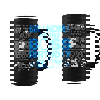 Grandma Of The Boss Birthday Boy Baby Family Party Decor Coffee Mug - Seseable