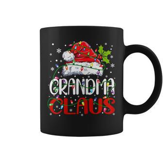 Grandma Claus Christmas Santa Matching Family Xmas Pajamas Coffee Mug - Monsterry CA