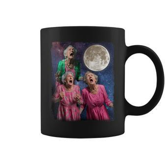 Grandma Howling At Moon Three Granny Moon Coffee Mug - Thegiftio UK