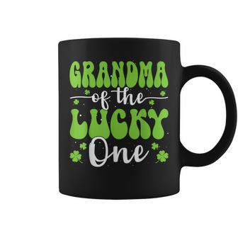 Grandma Of The Lucky One First Birthday St Patrick's Day Coffee Mug - Seseable