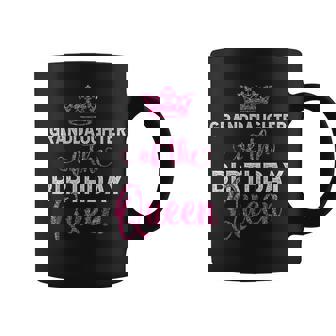 Grandma Match Birthday Granddaughter Of The Birthday Queen Coffee Mug - Thegiftio UK