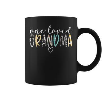 Grandma One Loved Grandma Mother's Day Coffee Mug - Seseable