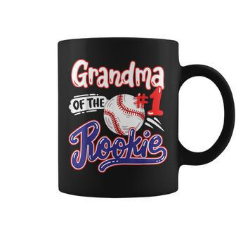 Grandma Of Rookie 1St Baseball Birthday Party Theme Matching Coffee Mug | Mazezy