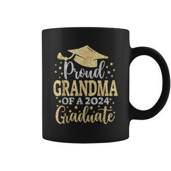 Grandma Senior 2024 Proud Mom Of A Class Of 2024 Graduate Coffee Mug - Seseable