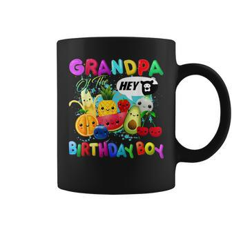 Grandpa Of The Birthday Boy Family Fruit Birthday Party Coffee Mug - Seseable